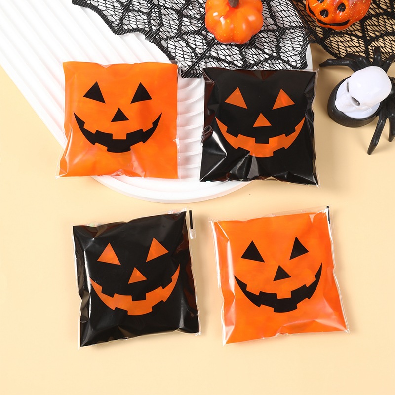 50/100pcs Halloween Black Oran - đánh giá và giá Food Snacks Gifts