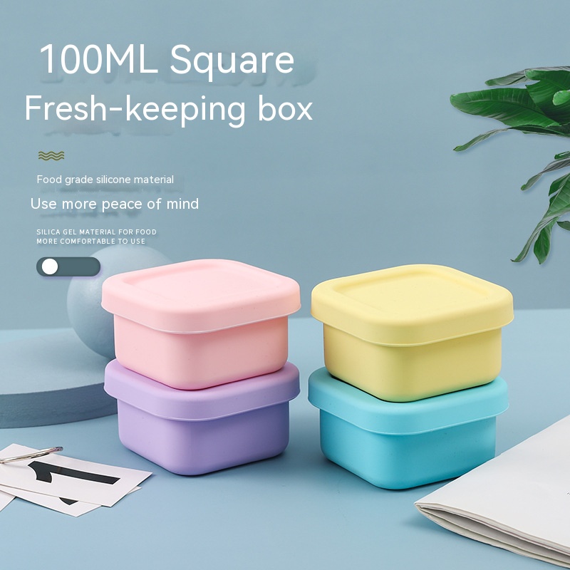 Sealed Silicone Lunch Box for  - đánh giá và giá Food Snacks For Kids