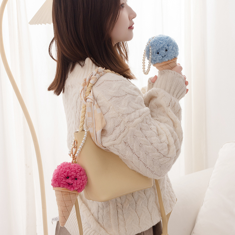 Cute Cartoon Ice cream Plush T - đánh giá và giá Food Snacks For Kids