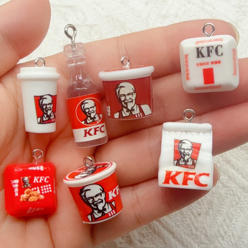 10pcs cartoon resin food bag k - đánh giá và giá Food & Snacks Colouring Book