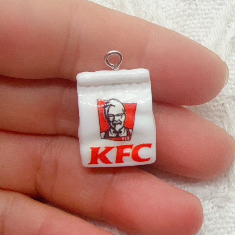 10pcs cartoon resin food bag k - đánh giá và giá Food & Snacks Colouring Book