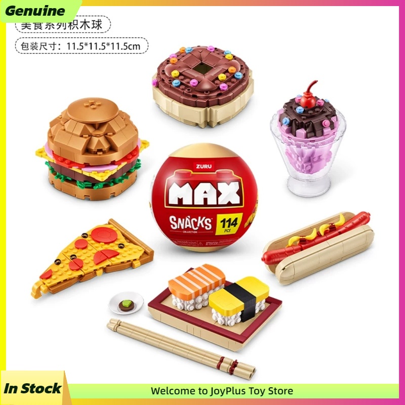 ZURU MAX Snacks Blind Box Buil - đánh giá và giá Food Snacks Gifts