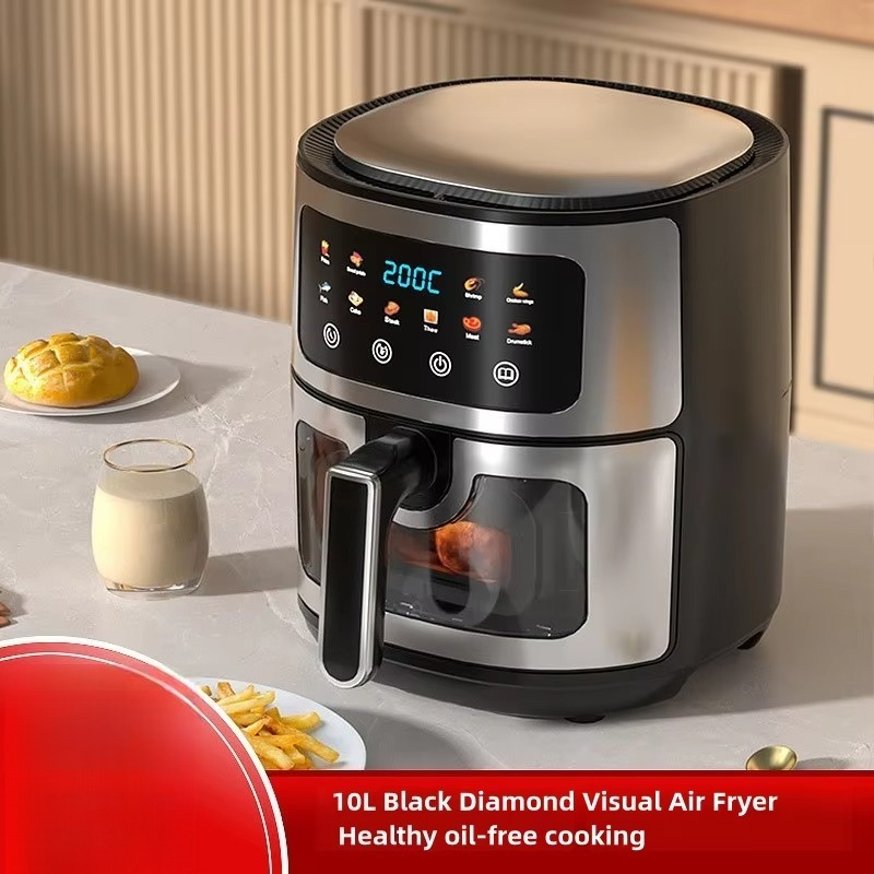 Wholesale 10L Black Air Fryer  - đánh giá và giá Healthy Snacks Food