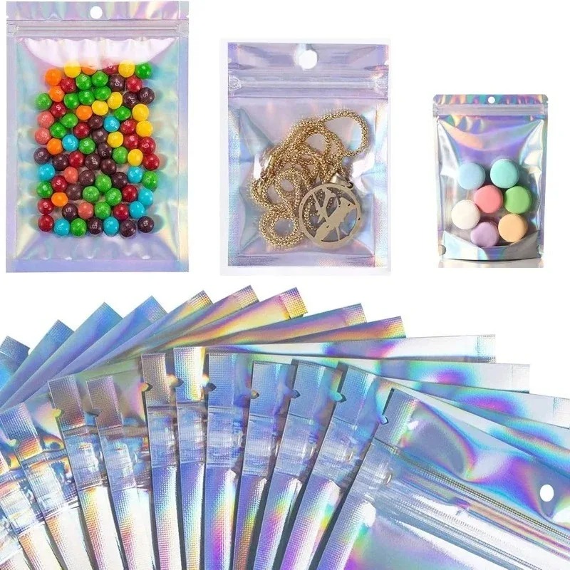 Laser Self Sealing Bags Film C - đánh giá và giá Food Snacks Gifts