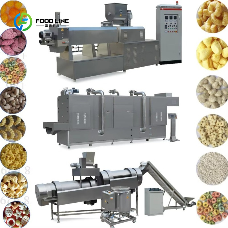 Customized Double Screw Extrud - đánh giá và giá Food Sweet Snacks
