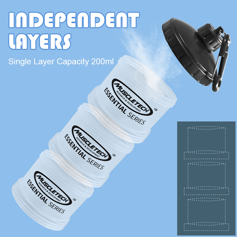 3-layer Portable Protein Powde - đánh giá và giá Healthy Snacks Food