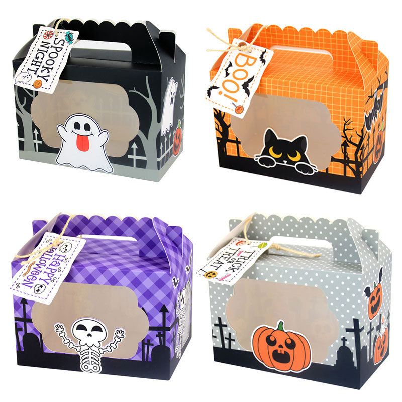3/6pcs Ghost Pumpkin Cat Candy - đánh giá và giá Food Snacks For Kids