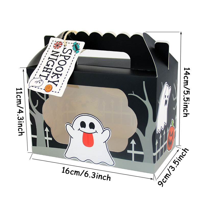 3/6pcs Ghost Pumpkin Cat Candy - đánh giá và giá Food Snacks For Kids