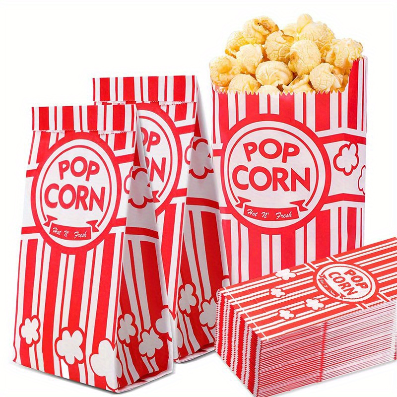 20/50Pcs Popcorn Bags Individu - đánh giá và giá Food Snacks Gifts