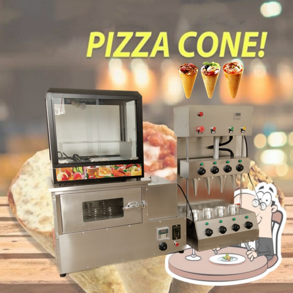 110V 220V Popular Pizza Cone M - đánh giá và giá Healthy Snacks Food