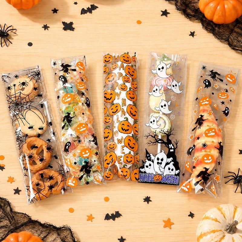 50/100Pcs Halloween Self Adhes - đánh giá và giá Food & Snacks Colouring Book