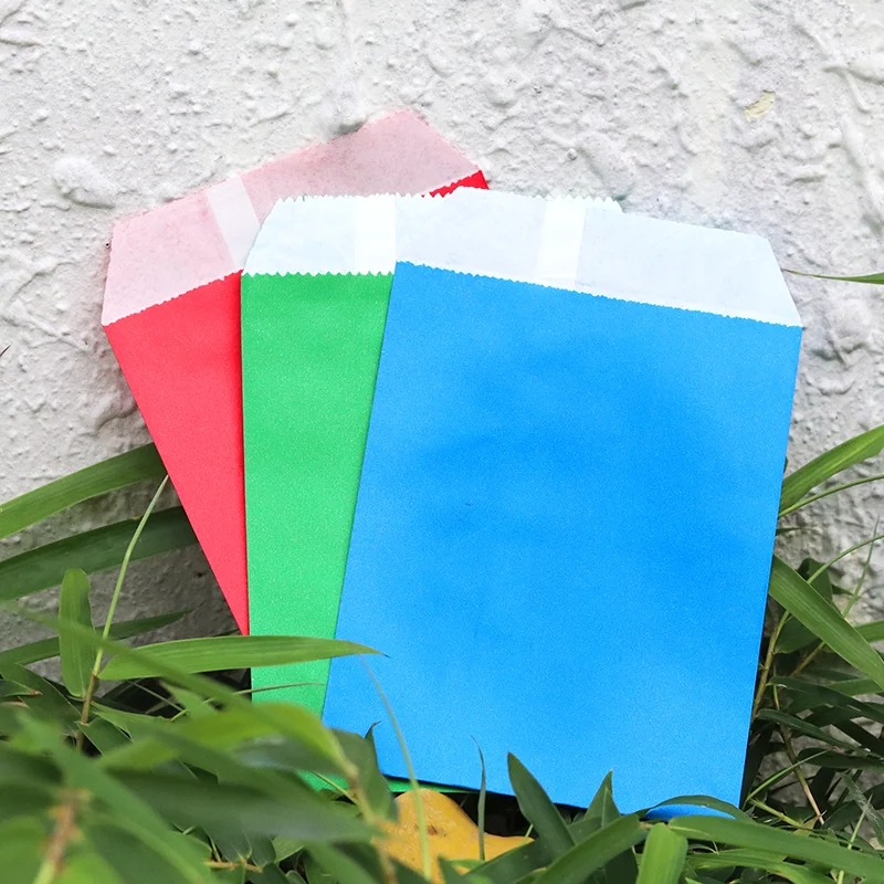 50/100pcs color Gift Kraft Pap - đánh giá và giá Food Snacks Gifts