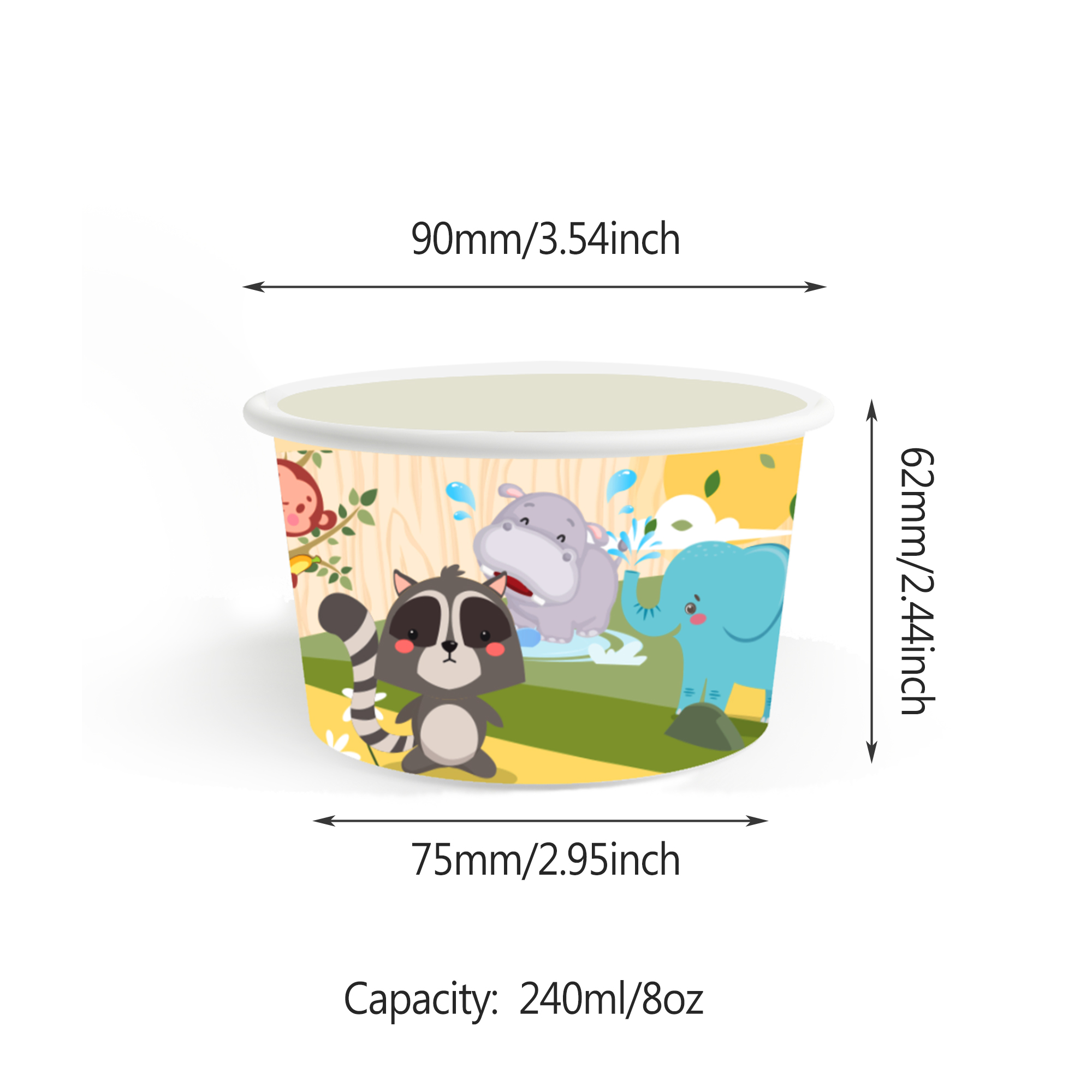 8/12/24/32Pcs Jungle Animal Ic - đánh giá và giá Food Snacks For Kids
