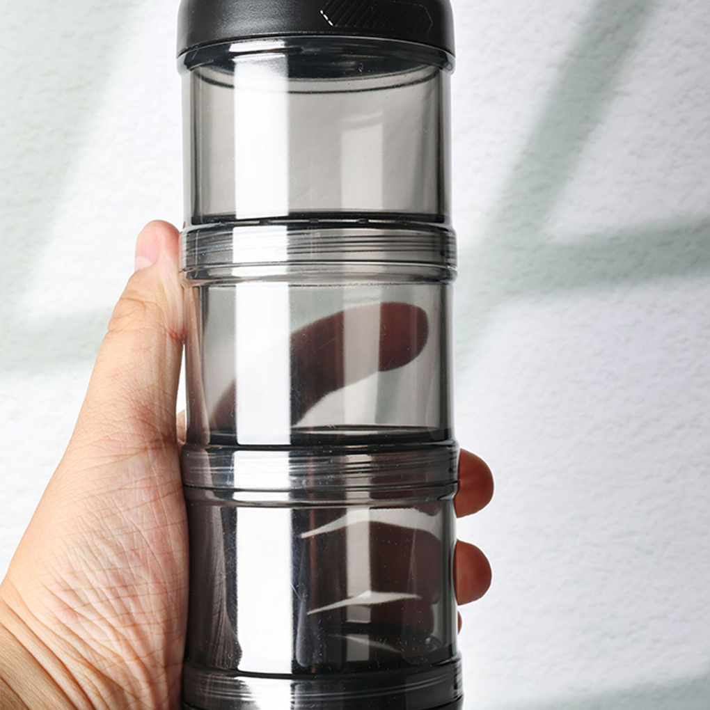 Portable 3-Layer Powder Dispen - đánh giá và giá Food Protein Snacks